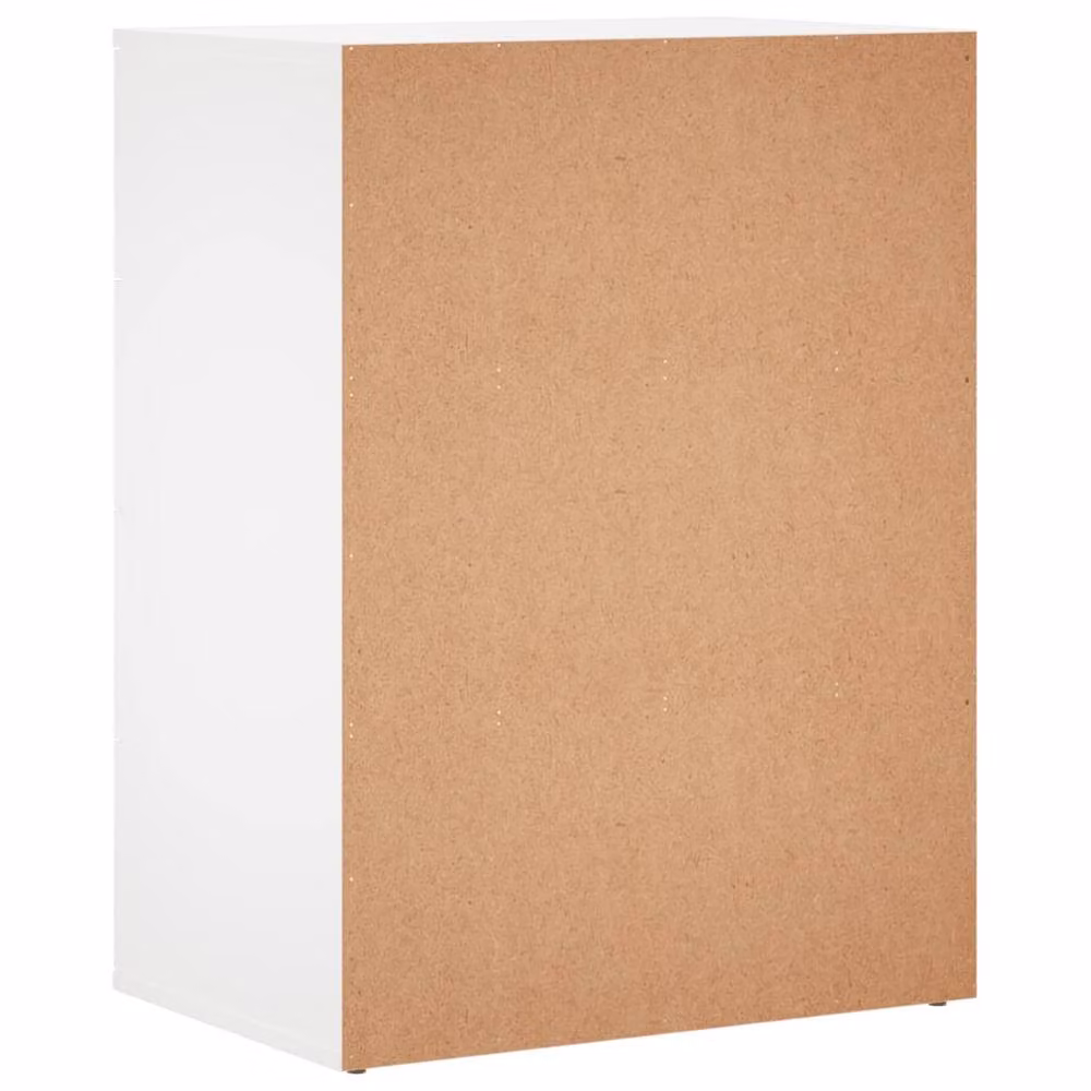 Berkfield Home Set of 2 White Matt Engineered Wood Sideboards W/D/H: 60 x 39 x 80 cm – 2