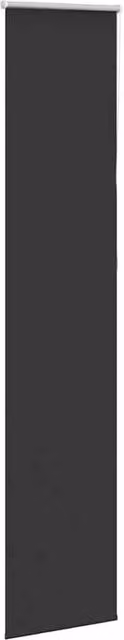 Berkfield Home Blackout Roller Blind, Black Polyester, W: 50 cm, H: 210 cm
