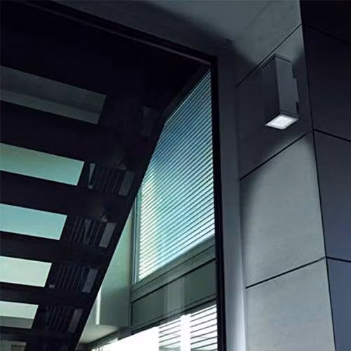 Netlighting LEDS C4 Afrodita 2 Light Outdoor Up Down Wall Light in Grey, IP65, GU10 – 2