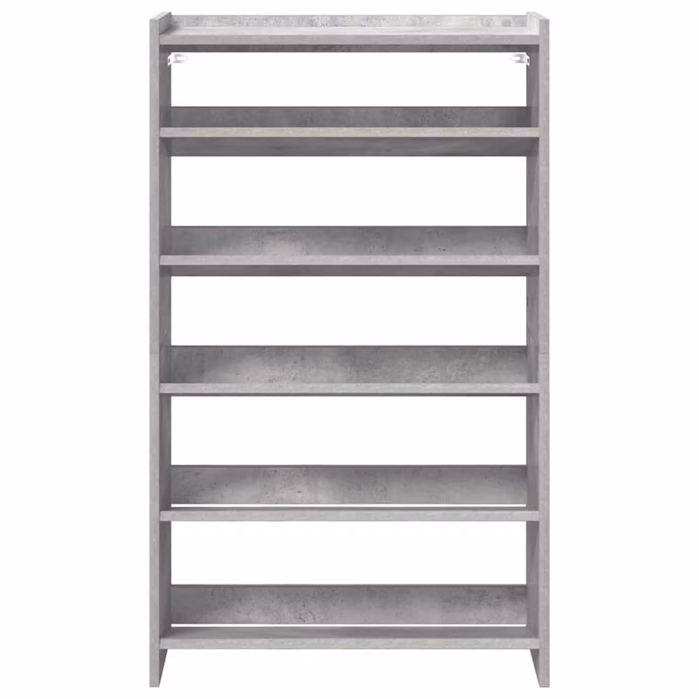 Berkfield Home Industrial Shoe Rack in Concrete Grey, W/D/H: 60 x 25 x 81 cm – 3