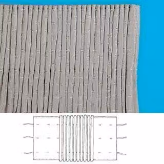 Terrys White Curtain Tape, Width: 15.24 cm