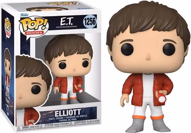 Funko Pop Movies E.T. The Extra-Terrestrial Elliott 1256 Multicoloured Vinyl Figure
