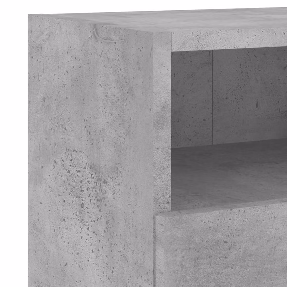 Berkfield Home TV Wall Cabinet in Concrete Grey, W/D/H: 60 x 30 x 30 cm – 5
