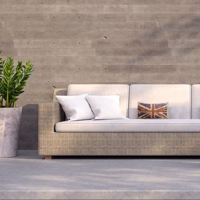 Benjamin Tate Design LTD Hessian Jack Red Rectangular Outdoor Cushion in Jute
