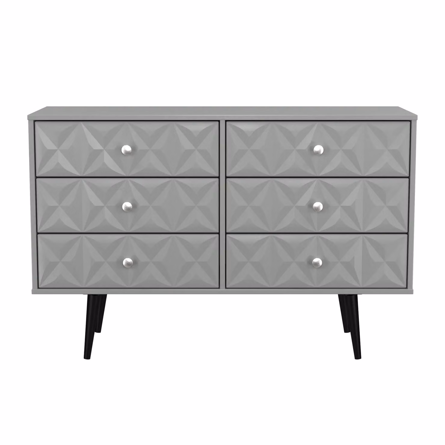 2 U Toledo 6 Drawer Wide Chest in Dark Grey – 2