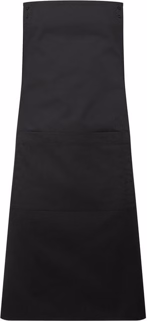 Premier Swap & Pop Customizable Full Apron in Black