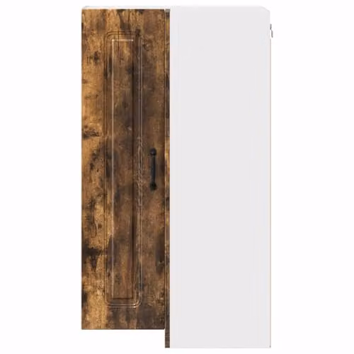 vidaXL Dishwasher Panel Kalmar Smoked Oak, Brown/White, W/D/H: 57 x 57 x 100 cm – 4