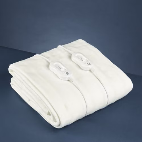 PIFCO Heated King Size Electric Blanket in White, W x D: 180 x 200 cm – 2