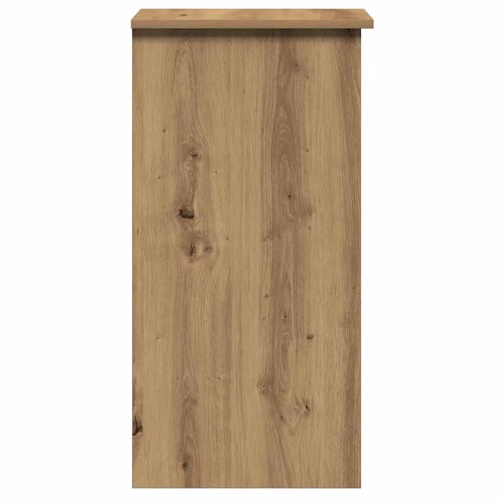 Berkfield Home Computer Desk with Shelves in Artisan Oak Brown, W/D/H: 84 x 40 x 78 cm – 5