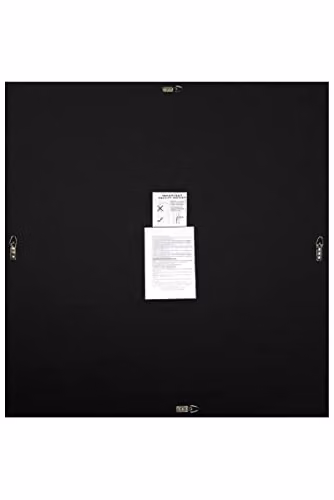 MirrorOutlet Langley Modern Bevelled Large Rectangular Glass Wall Mirror in Silver, W: 144 cm, H: 115.5 cm – 3