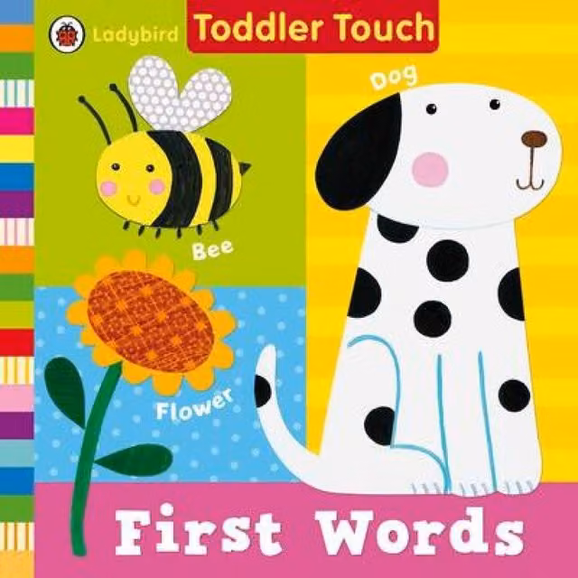 Ladybird Toddler Touch First Words Multicolour Board Book