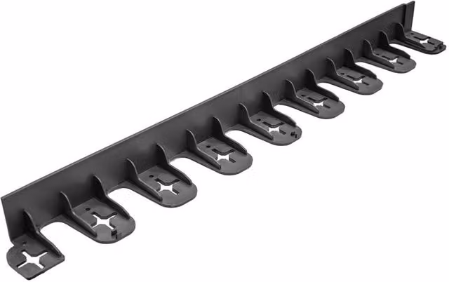 Primrose Flexible Non-Toxic Garden Edging Lawn Border Pieces in Black – 1