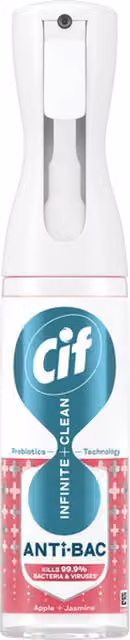 Cif Anti Bacterial Spray Apple and Jasmine Multicolour