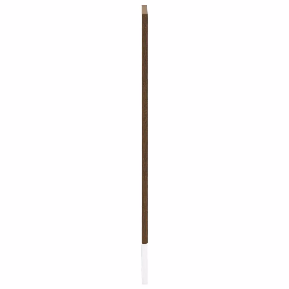 Berkfield Home Kalmar Dishwasher Panel in Brown Oak, Engineered Wood, W: 45 cm, D: 1.5 cm, H: 67 cm – 3