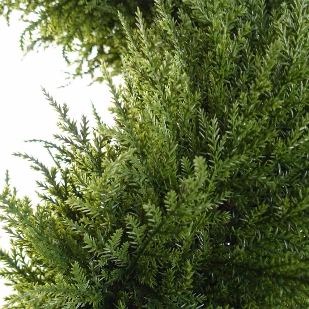 Botanik Pair of Premium Green Spiral Cypress Artificial Topiary Trees, Height: 120 cm – 2