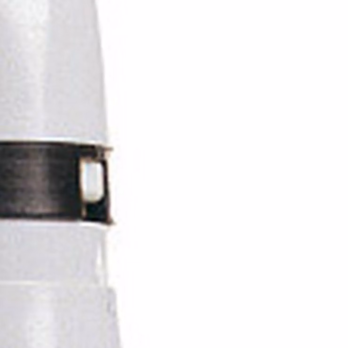 Dencon 1/2 Switched Long Skirt Lamp Holder in White – 2