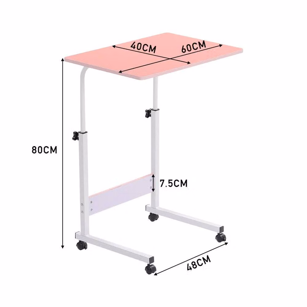 VOGREX Height Adjustable Overbed Laptop Side Table and Writing Desk in Multicolour – 2