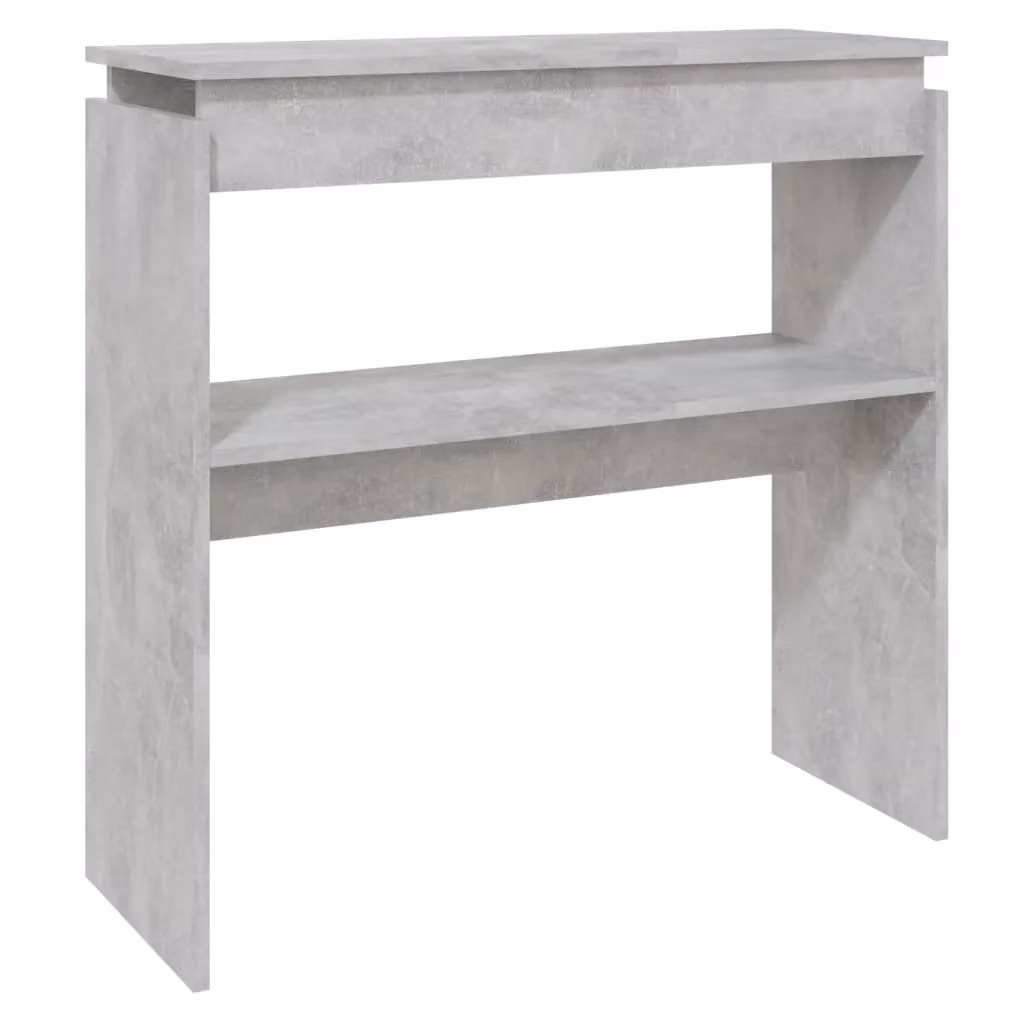 Berkfield Home Modern Console Table in Grey, W/D/H: 80 x 30 x 80 cm – 2