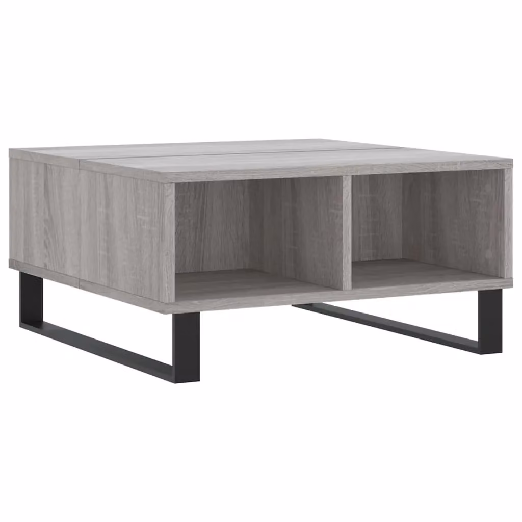 Berkfield Home Grey Sonoma Coffee Table, W/D/H: 60 x 60 x 30 cm – 2