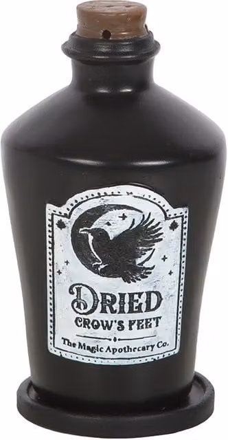 Something Different Dried Crow's Feet Incense Cone Holder in Black – 1