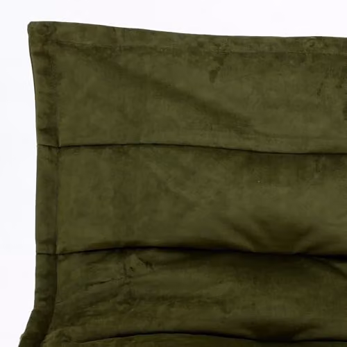 icon Dolce Velvet Bean Bag Lounger with EPS Polystyrene Filling, Green – 4