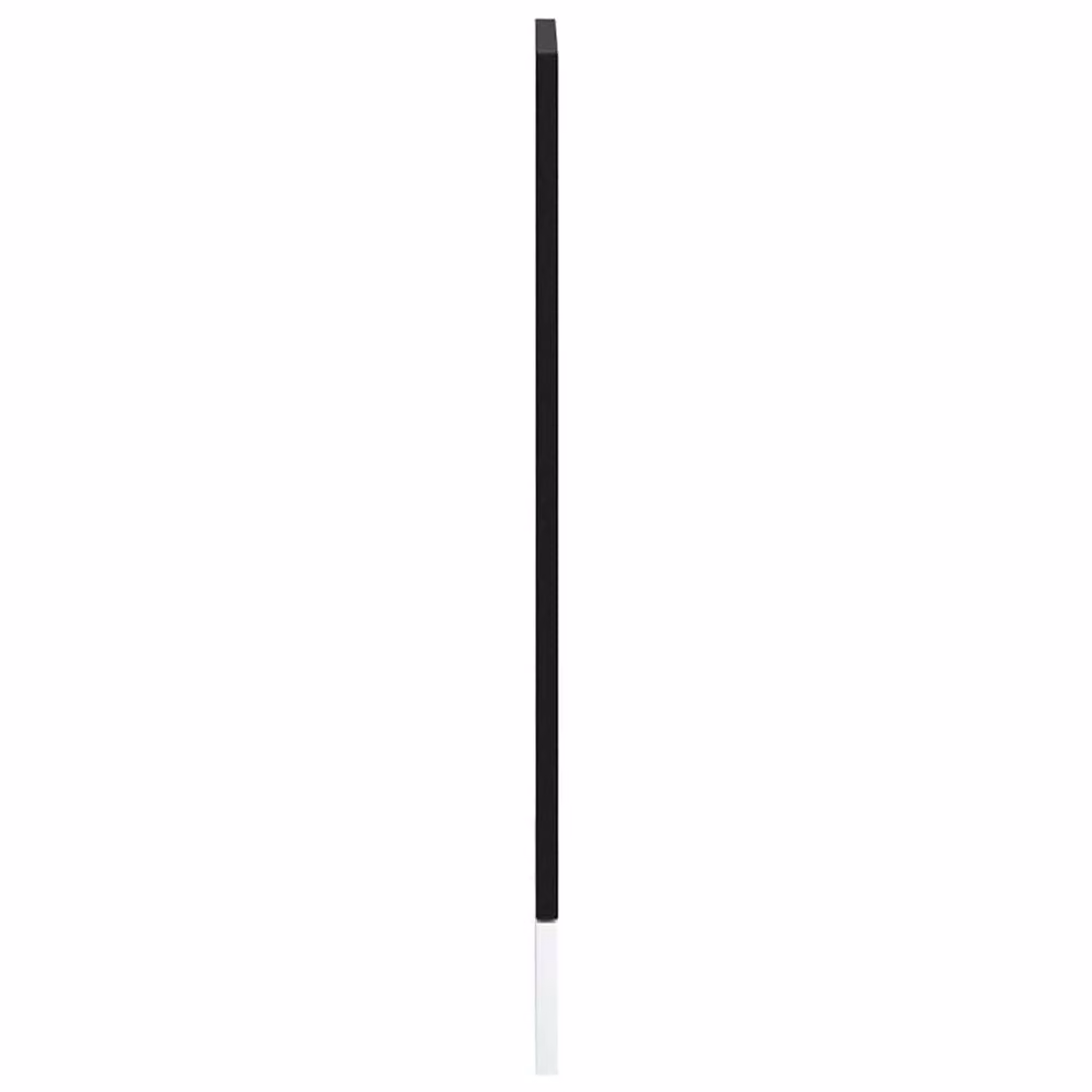 Berkfield Home Kalmar Dishwasher Panel, Black, W/D/H: 45 x 1.5 x 67 cm – 4