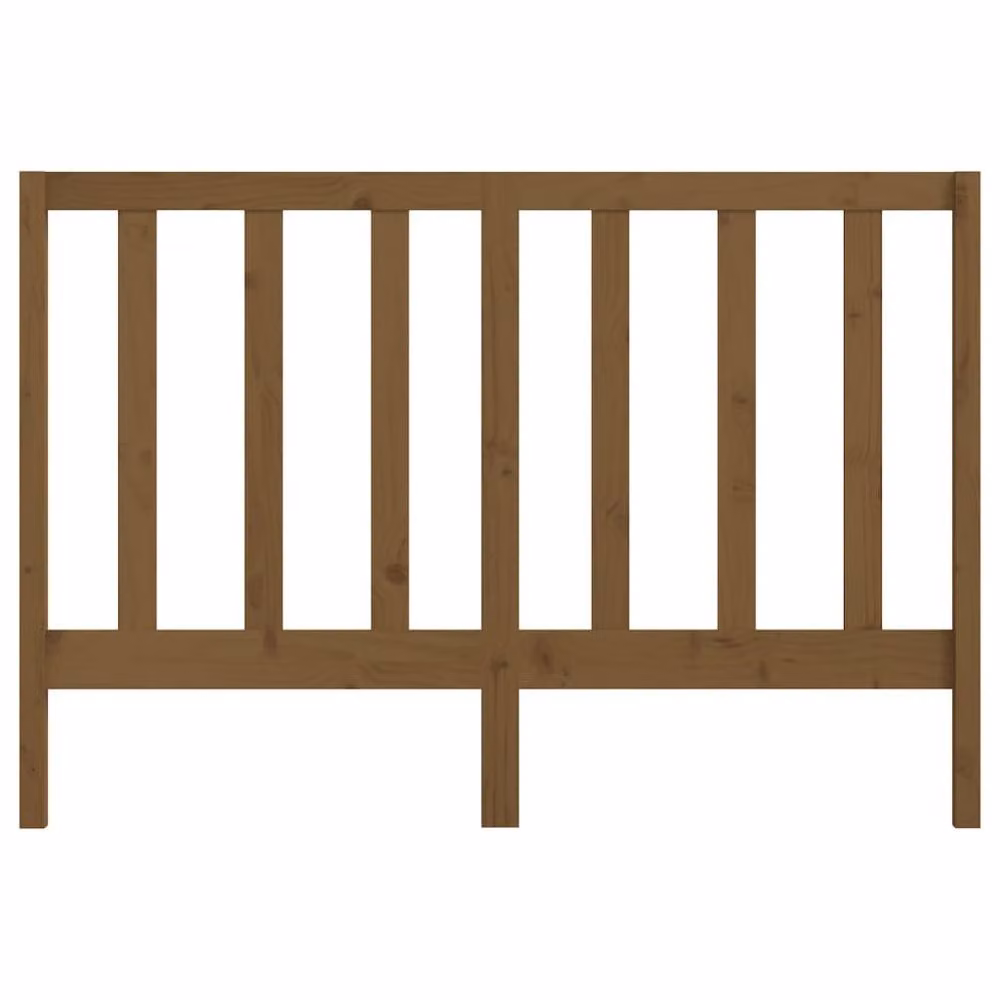 Berkfield Home Rustic Solid Wood Pine Bed Headboard in Honey Brown, W: 166 cm, D: 4 cm, H: 100 cm – 3