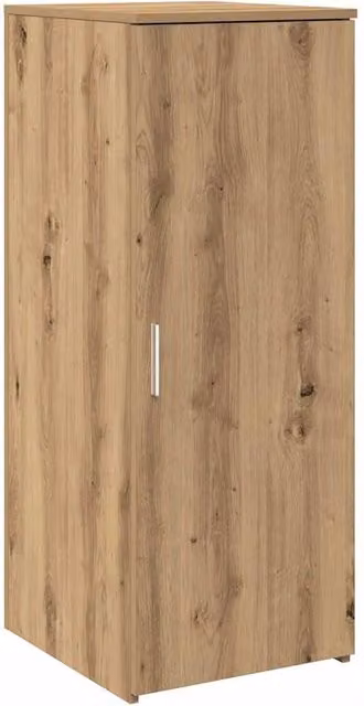 Berkfield Home Wall Mounted Storage Cabinet in Artisan Oak Brown, W/D/H: 40 x 45 x 103.5 cm – 1