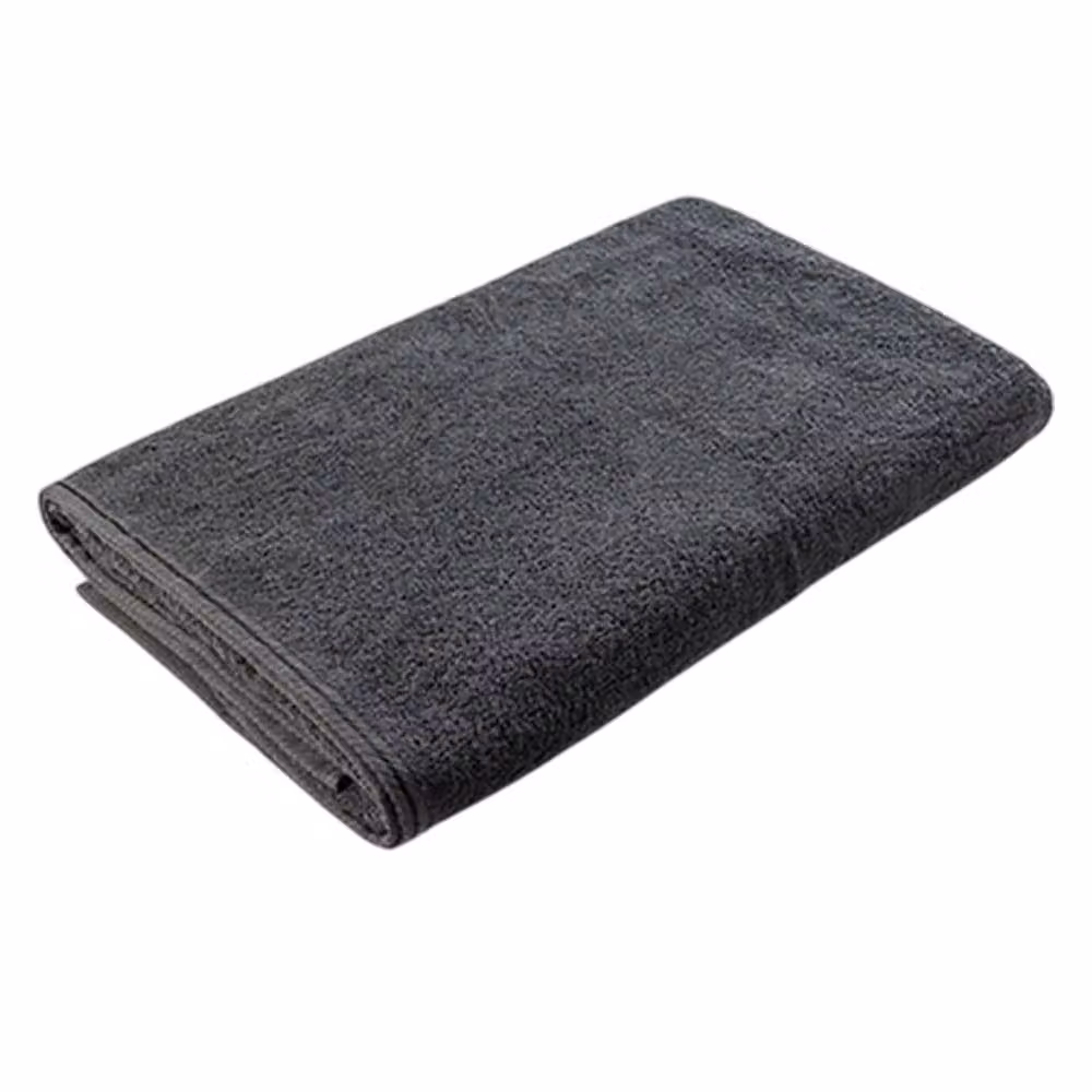 ARTG Bordered Cotton Terrycloth Bath Towel in Grey – 2