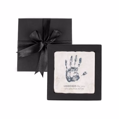 Zeller Present Grandads Like You Blue Marble Coaster Gift Box – 1