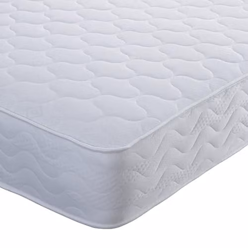 Bedmaster Tuscany Orthopaedic Bonell Spring Mattress in White, Small Single