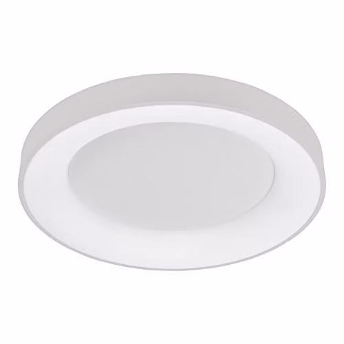 Netlighting Giulia Modern Integrated LED Semi Flush Ceiling Light, 4000K White