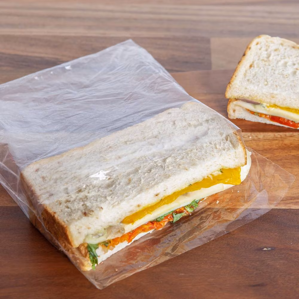 VFM e-Store Reusable Clear Food Storage Bags, 75 Pack, W: 16 cm, H: 22.5 cm – 2