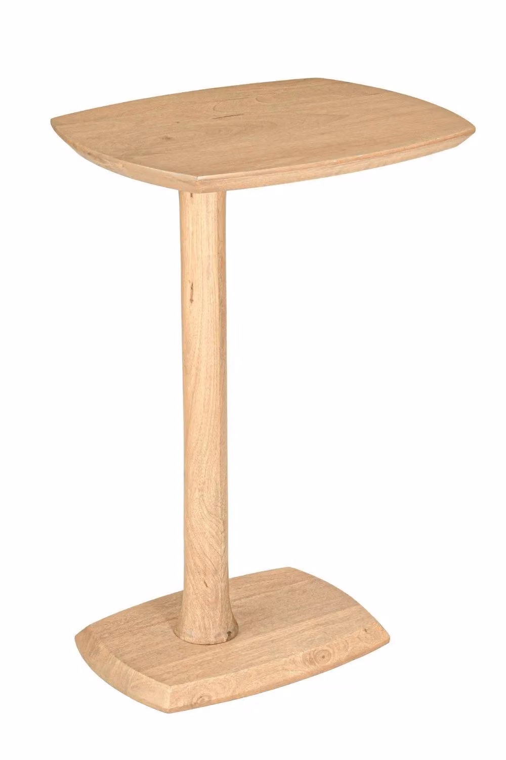 MH London Ellis C-Shaped Side Table in Natural Mango Wood – 2