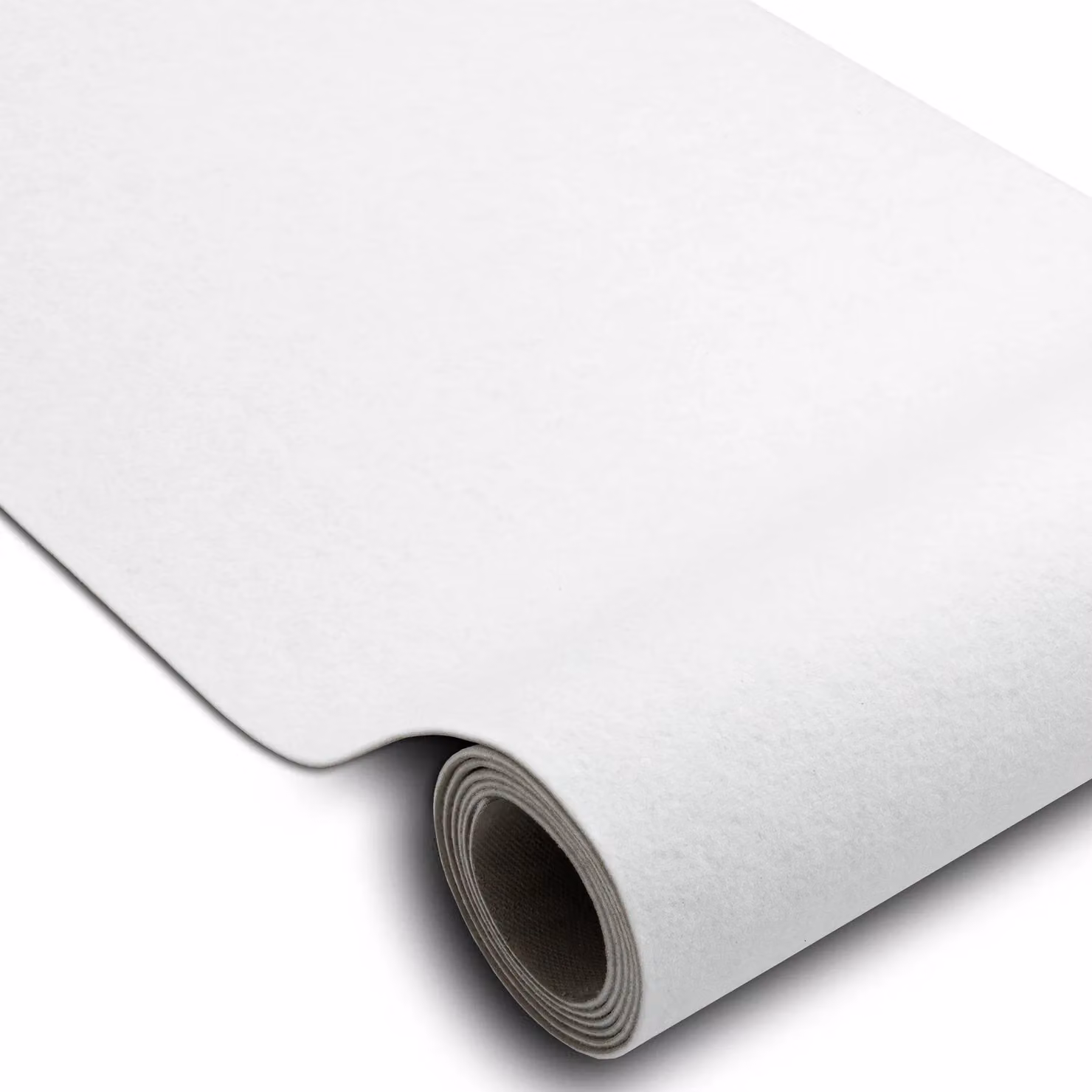 RugsX Anti-Slip Rumba Runner in White, W: 200 cm, D: 110 cm – 1