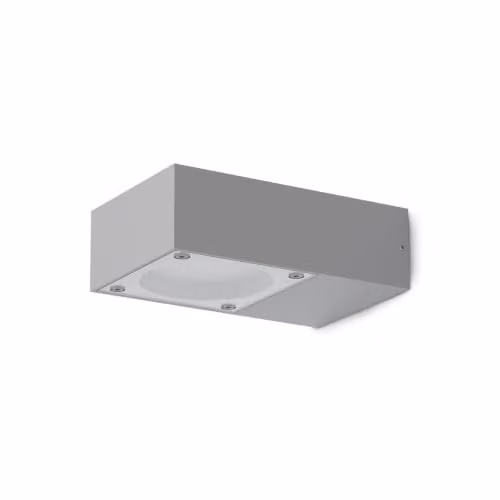 Netlighting Sirio Grey Outdoor Wall Down Lamp IP65 – 1