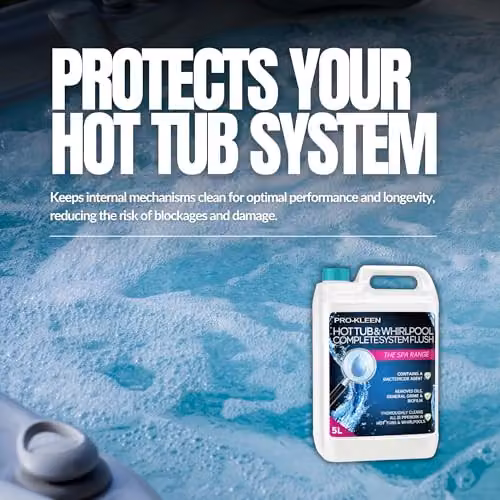 Pro-Kleen Hot Tub and Whirlpool Complete System Flush Disinfection Cleaner, 1 kg – 3