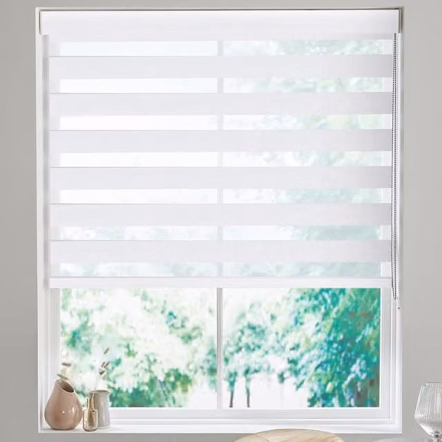 Terrys Samaria Made to Measure Day and Night Blind in White