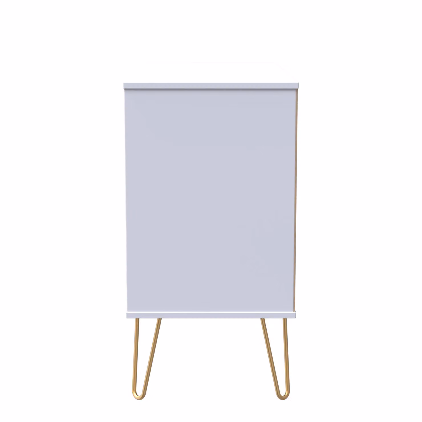 Ready Assembled 2 U Bexley 3 Drawer TV Unit in Pink and Gold – 2