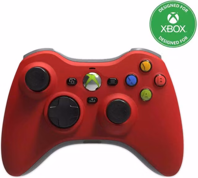 Hyperkin Xenon Wired Controller for Xbox Series X, S and PC, Red