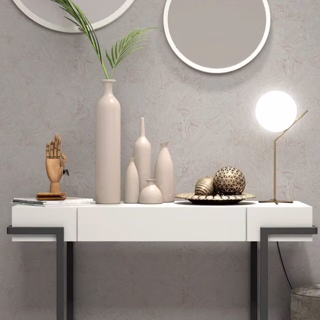Erismann Abstract Modern Grey Wallpaper Roll