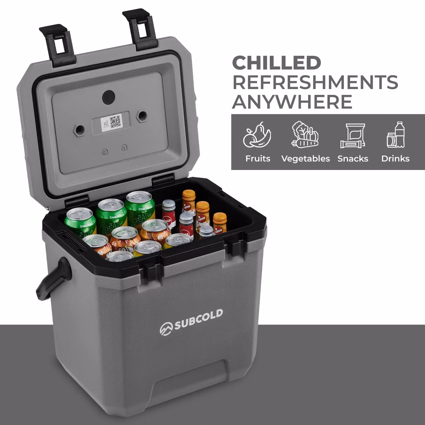 Subcold MASTER24 Portable Cool Box in Grey – 3