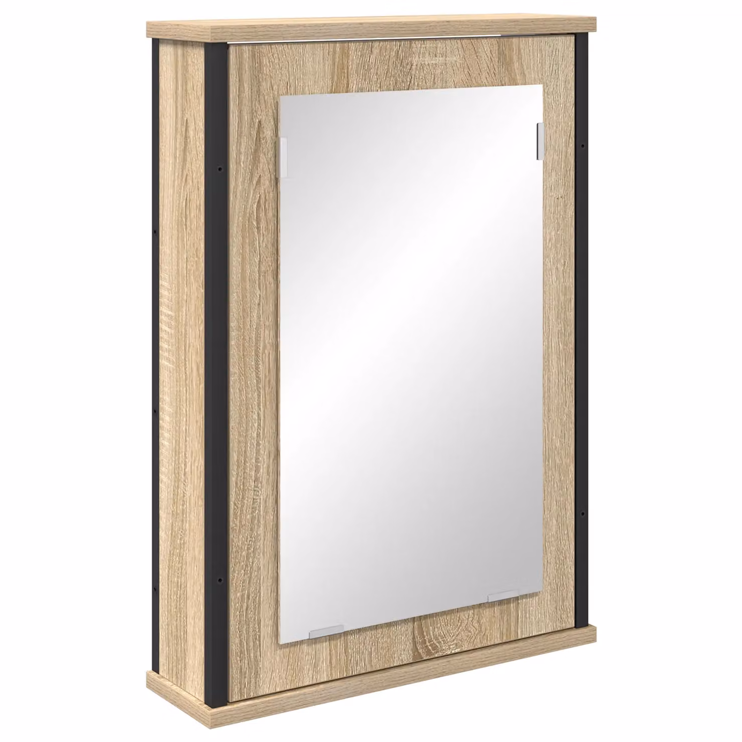 Berkfield Home 2 Piece Modern Bathroom Furniture Set in Beige Sonoma Oak Engineered Wood – 2