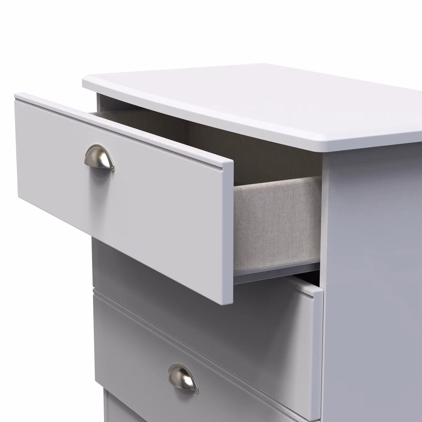 Albert 3 Drawer Chest in Grey – 3
