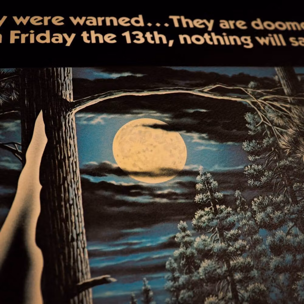 FaNaTtik Friday the 13th Limited Edition A3 Art Print, Multicolour and Black, W: 29.7 cm, H: 42.0 cm – 3