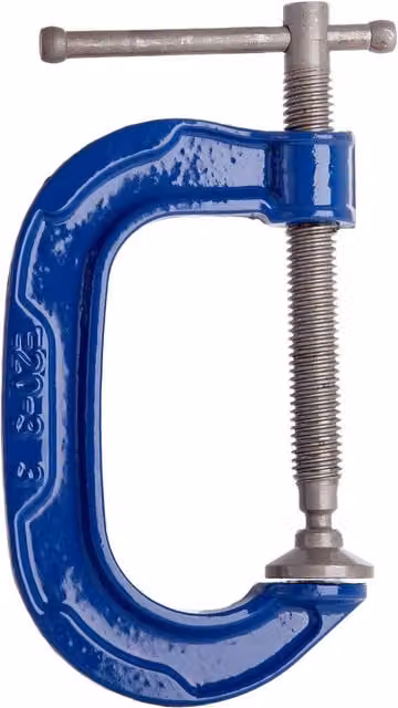 Eclipse Heavy Duty Steel G Clamp in Blue