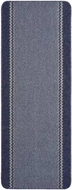THE RUGS Machine Washable Blue Bordered Design Area Rug, W: 100 cm, D: 67 cm – 6