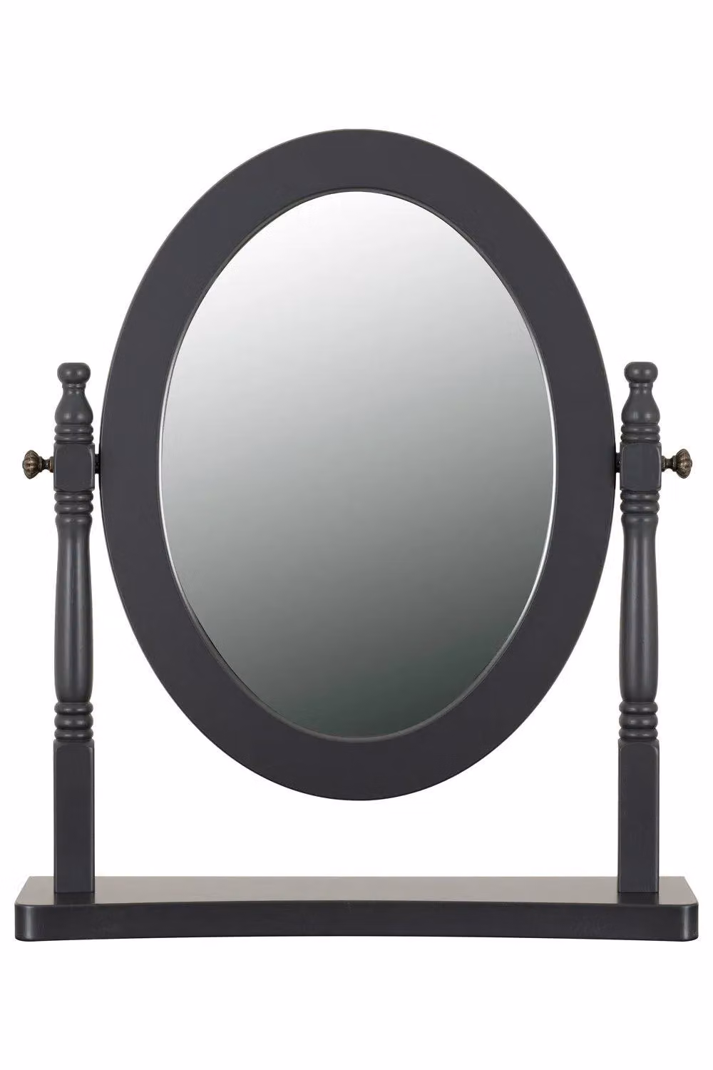 Seconique Contessa Grey Wooden Tabletop Dressing Table Mirror – 6