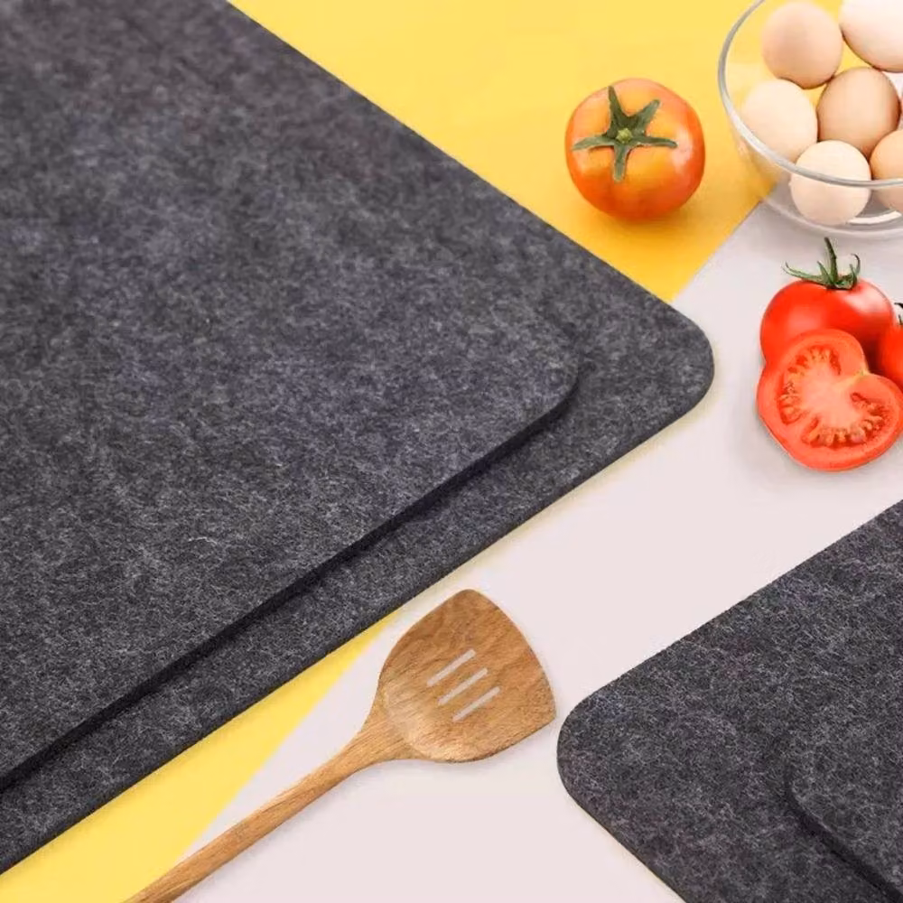 SPETLEK Non-slip Heat Resistant Silicone Air Fryer Mat in Grey, W: 100 cm, D: 15 cm – 5