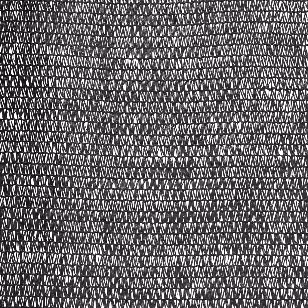 Berkfield Home Black HDPE Privacy Netting, 1.5 x 50 m, 150 g/m² – 4